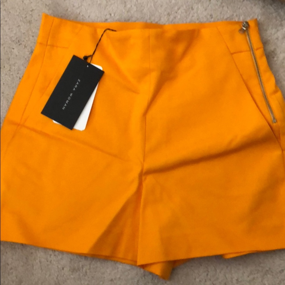 Zara high waisted shorts